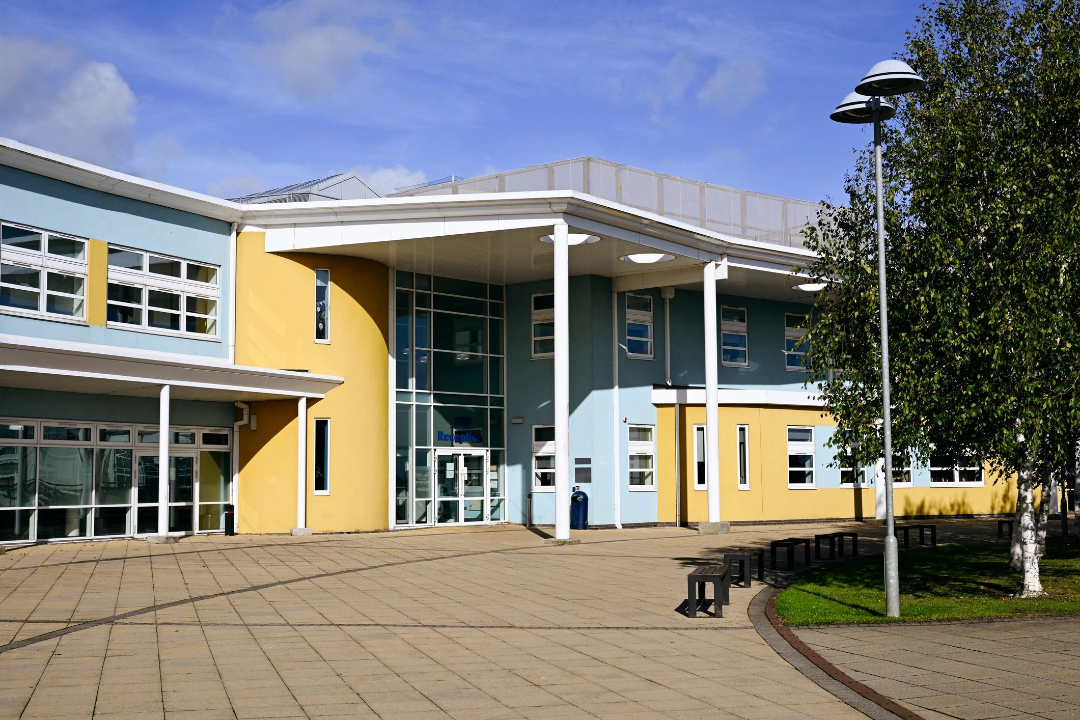 Commercial property entrance